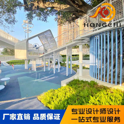 景觀廊橋組合滑梯（tī）